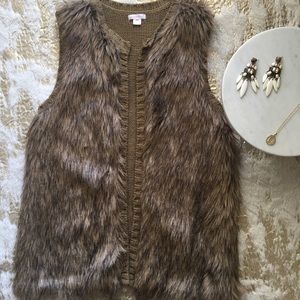 Faux Fur Vest